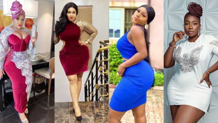 Nollywood actresses with heavy backside