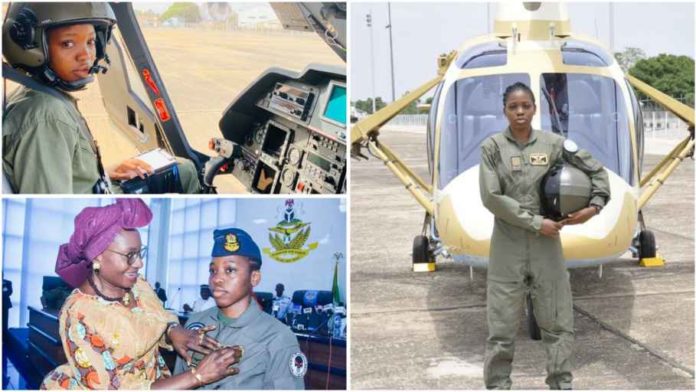 Tolulope Arotile Nigeria's female combat helicopter pilot