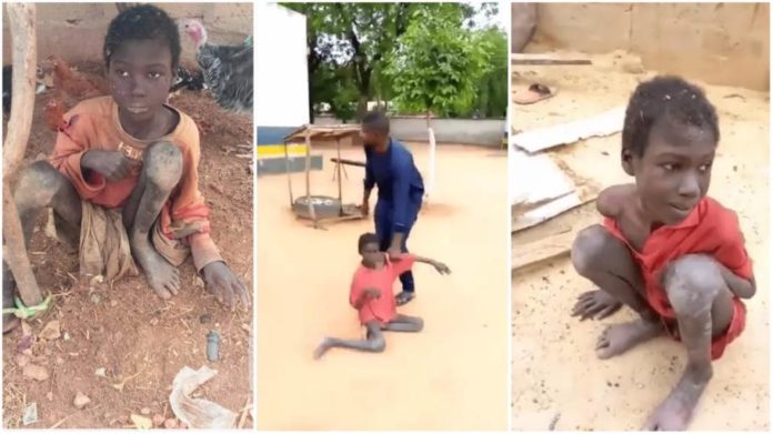 Jibril Aliyu chained by stepmother for 2 years