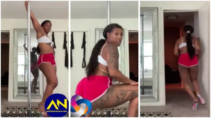 House catches fire while lady twerk
