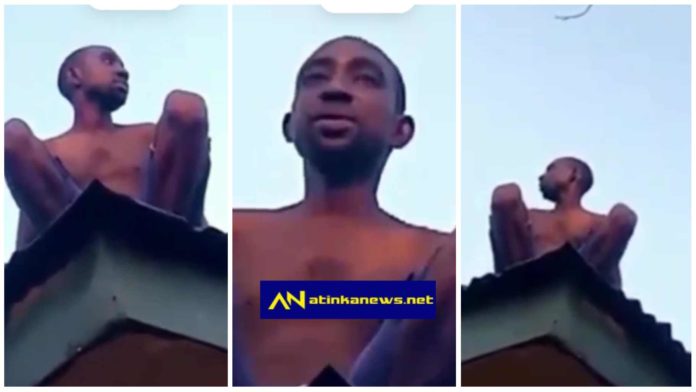 Alleged wizard confesses after he was caught landing on rooftop
