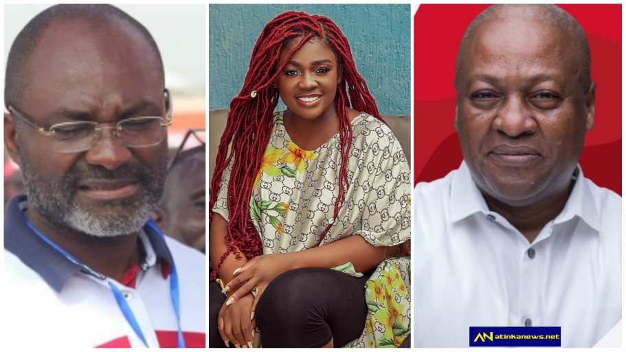 Tracey Boakye and Kennedy Agyapong latest