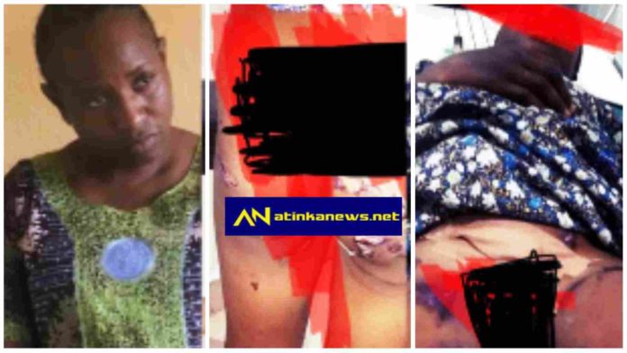 Woman arrested for inserting pepper