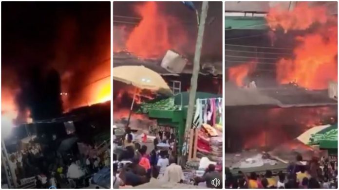Kantamanto market fire