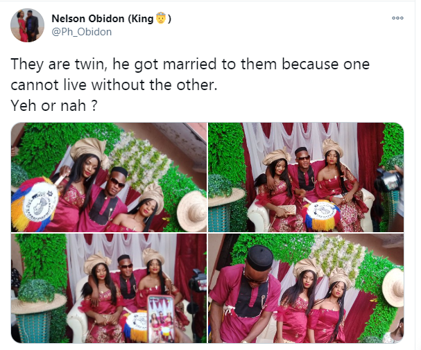 Man marries Twin Sisters