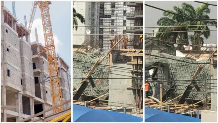 22-storey building under construction at Airport collapses