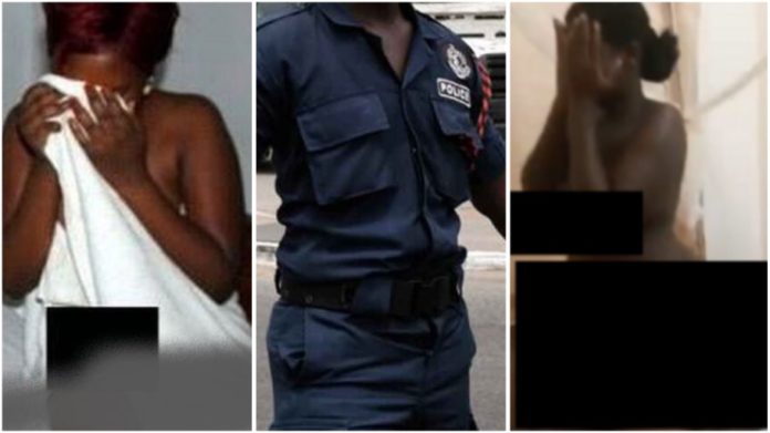 Ghana Police officer catches his wife being sample by another man on valentine’s Day