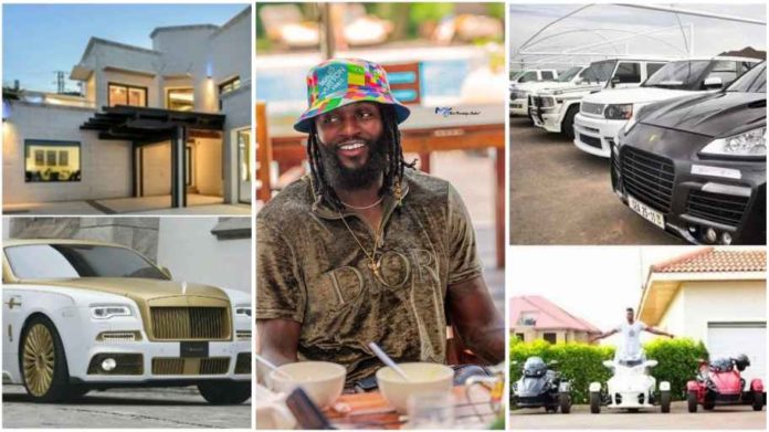 Emmanuel Adebayor mansion full of exotic cars