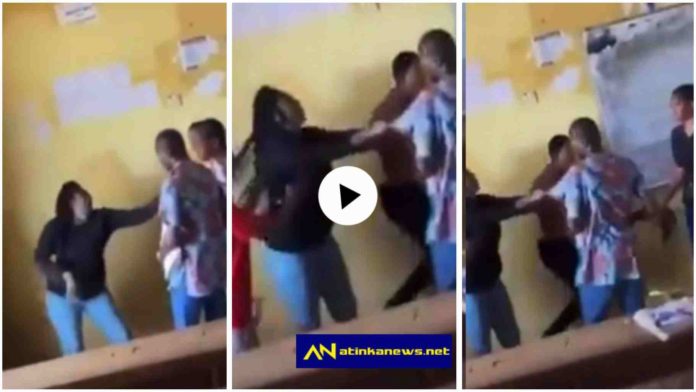 Student beats up lecturer