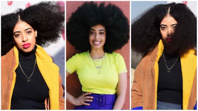 Simone Williams Woman with the world’s largest Afro shares her hair secrets