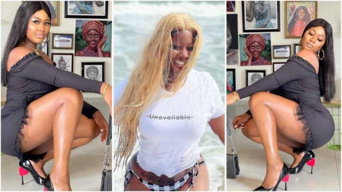 Actress Salma Mumin causes stir as she parades her never-seen tattoo on her cookie jar