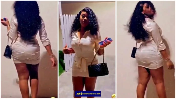 MDavido’s Chioma gets netizens talking as she shows off her banging body in new video