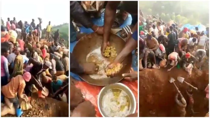 villagers discover mountain of gold in Congo