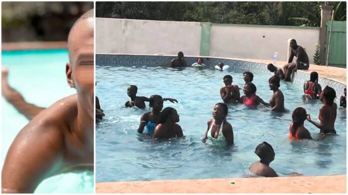 Primary school teachers caught red-handed defiling pupils in a swimming pool