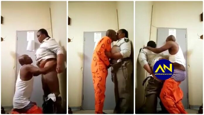 South African female prison warder tape with KZN inmate