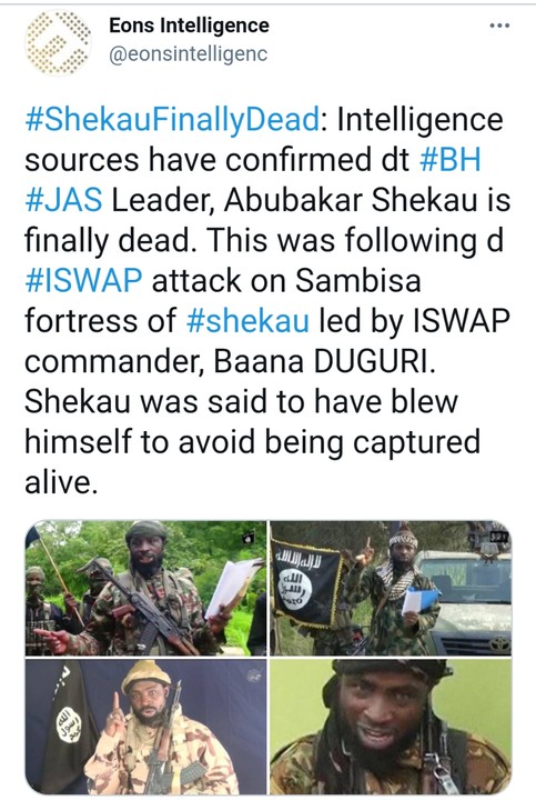Boko Haram leader Abubakar Shekau