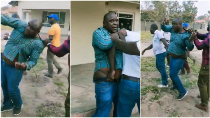 Man beaten after being caught trying to sleep with boss' wife