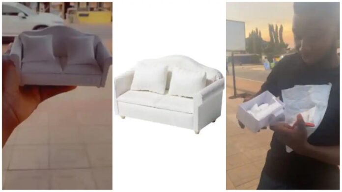 Man who ordered sofa online for GHc150
