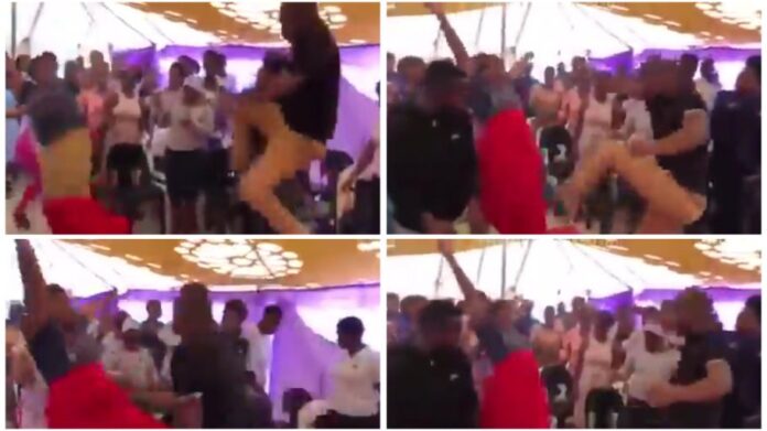 Pastor hits female member in the belly during deliverance service