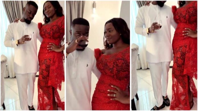 Ghanaian rapper Sarkodie and wife Tracy