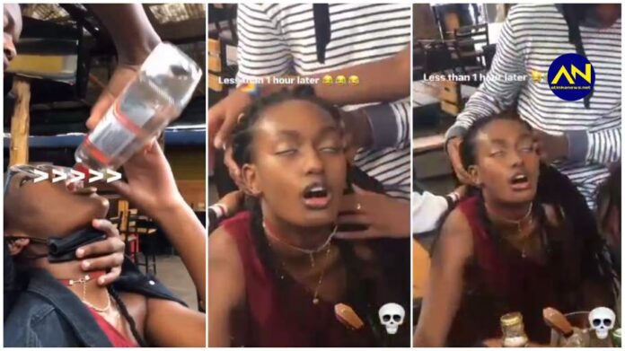 Beautiful lady reportedly dies after taking excess alcohol