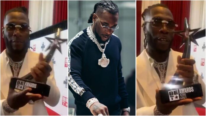 Burna Boy wins BET Best International Act award for the 3rd time in a row [video]