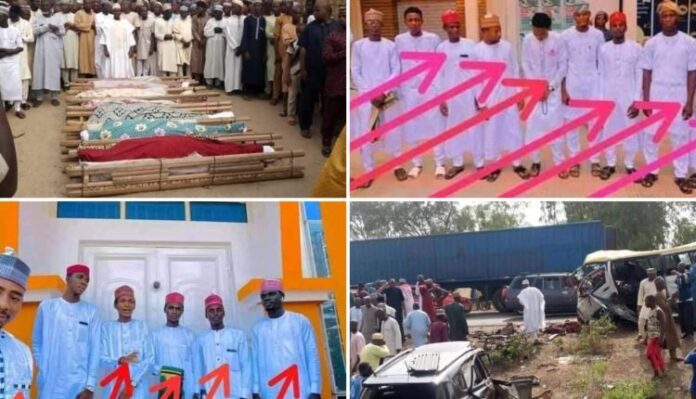 Tears flow as 17 friends die in ghastly accident while returning from wedding