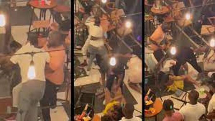 Slayqueens and their boyfriends fight one another at the popular Bloom Bar
