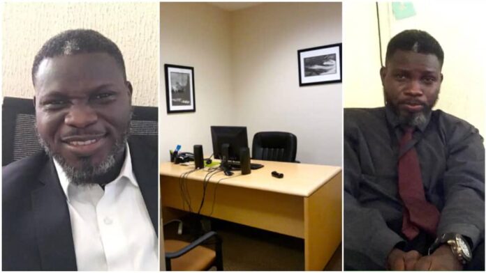 Boss 'catches' cleaner taking selfies in his office, asks him to sit in his chair to teach worker lesson