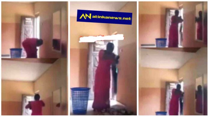 lady is caught stealing church offering