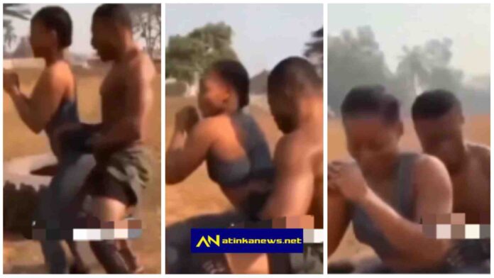 gym instructor “grinding” another man’s woman in the name of training her