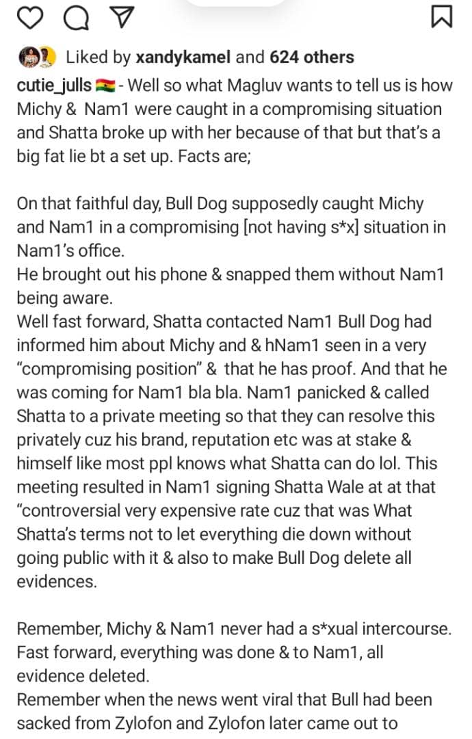 Shatta Wale and Bulldog used Shatta Michy to set NAM1 up