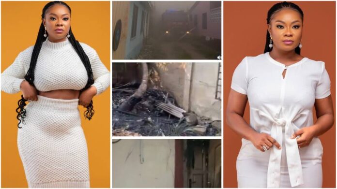 actress Beverly Afaglo house burns