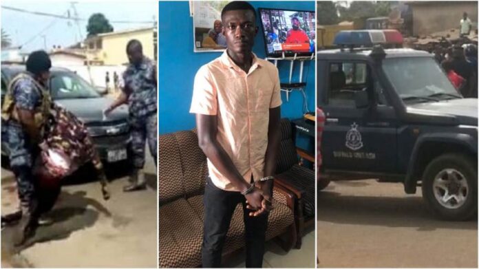 Man in police grips for killing 3 boys and keeping human flesh in his fridge