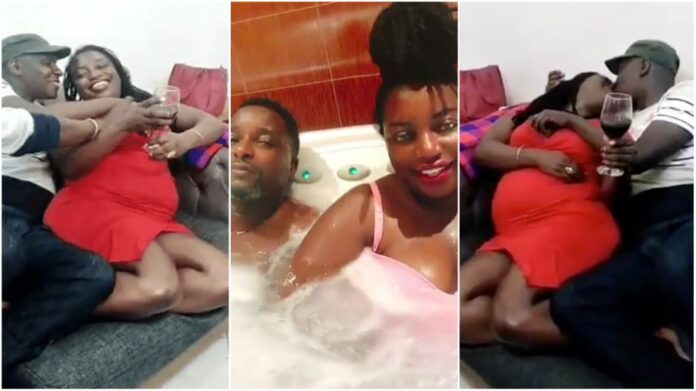 Married woman captured being chewed by 3 men