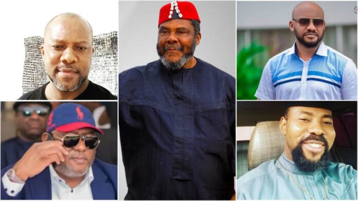 Meet the 5 handsome sons of 74-year-old legendary Nollywood actor Pete Edochie