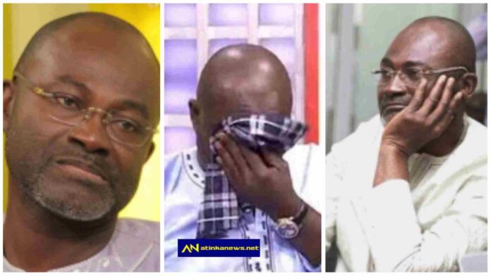 Kennedy Agyapong cries in new video