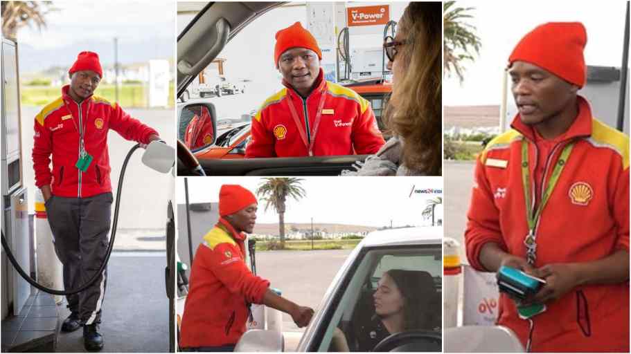 Filling station attendant who paid woman's fuel gets rewarded with 8 years worth of salary 