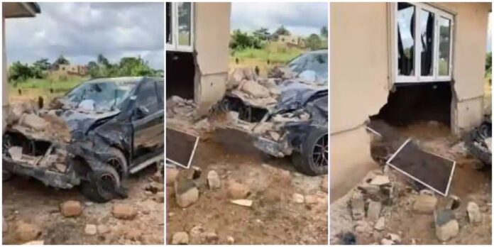 Cash wash man crashes client's Mercedes Benz