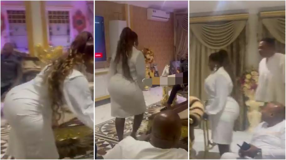Florence Obinim storms Bofowaa's birthday party with huge 'backa