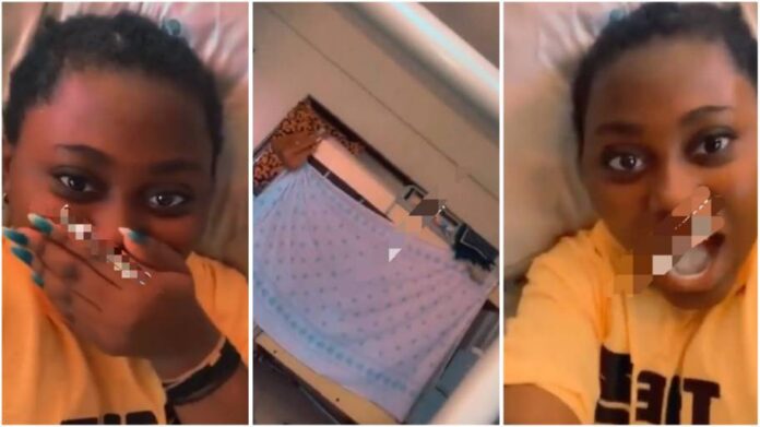 Video of Legon student doing the unthinkable as roommate films goes viral