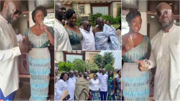 Maxwell Kofi Jumah’s son marries prez Akufo-Addo’s 3rd daughter