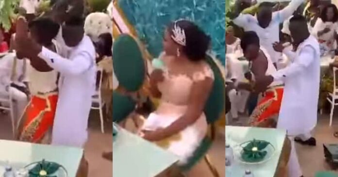 Bride whose husband ignored her to grind heavy backside guest speaks [video]