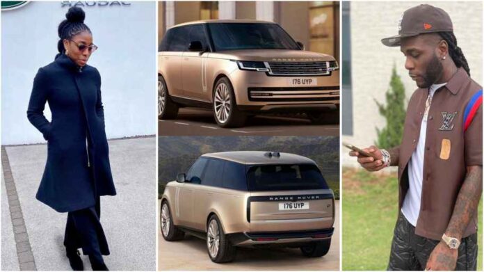Burna boy hails sister, Nissi, for designing new 2022 Range Rover