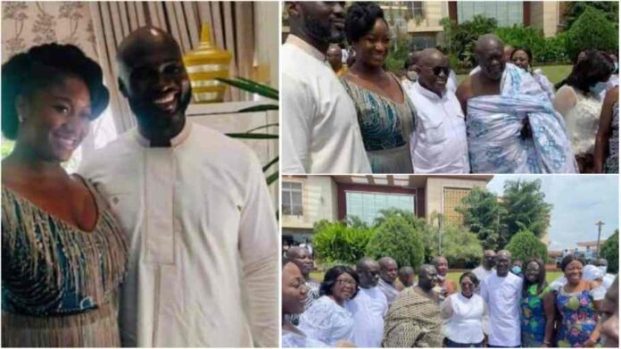 Flagstaff House is now used for the wedding ceremony for Akufo - Addo's daughter - NDC man