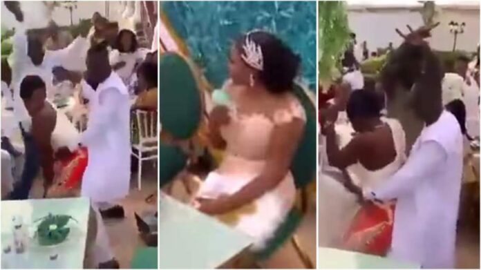 Groom abandons wife at their wedding reception to dance with guests