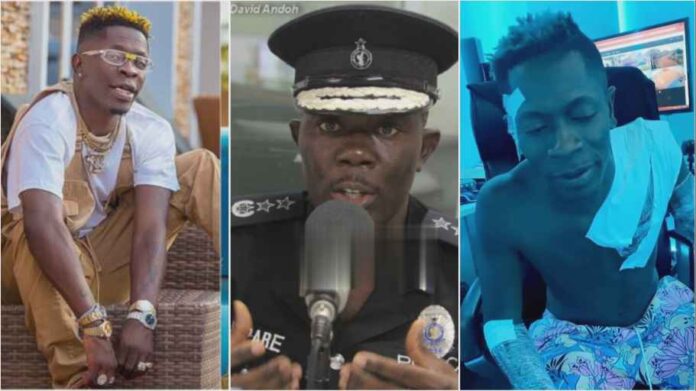 Police finally react to reports that Shatta Wale has been shot by unknown gunmen