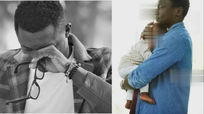 Dansoman is crying out after discovering his 15-year-old child not his.