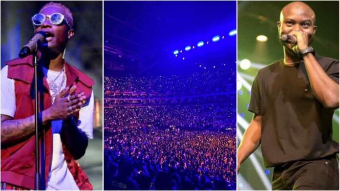 Crowd goes gaga as King Promise joins Wizkid at O2 Arena in London