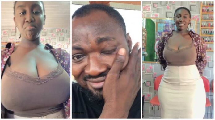 No wonder - Fans pity Funny Face as his baby mama drops new dance video.